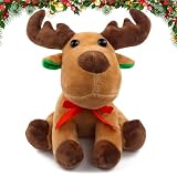 🎁🦒【Un maravilloso regalo de Navidad】Decoración De Navidad De Peluche es el regalo perfecto para una sorpresa navideña o para expresar tus mejores deseos. Transmite felicidad y afecto y aporta calidez y alegría festivas. Es perfecto para decorar hogares y alegrar el ambiente navideño, y es un excelente regalo para los más pequeños, amigos queridos o familiares: una opción ideal para Navidad, Pascua, Acción de Gracias o cumpleaños.