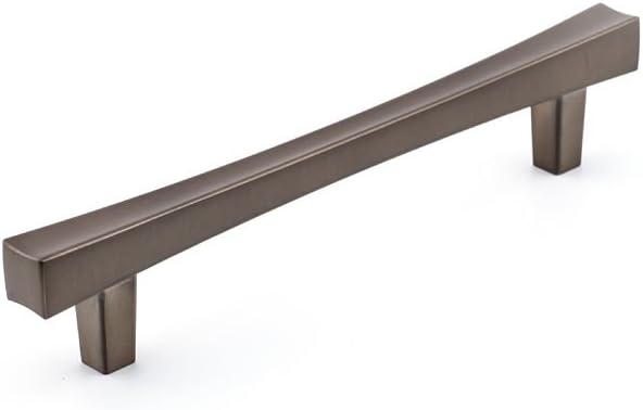 Richelieu Hardware BP7227256140 Westmount Collection 10 1/8-inch (256 mm) Center-to-Center Chrome Transitional Rectangular Cabinet and Drawer Bar Pull Handle for Kitchen, Bathroom, and Furniture