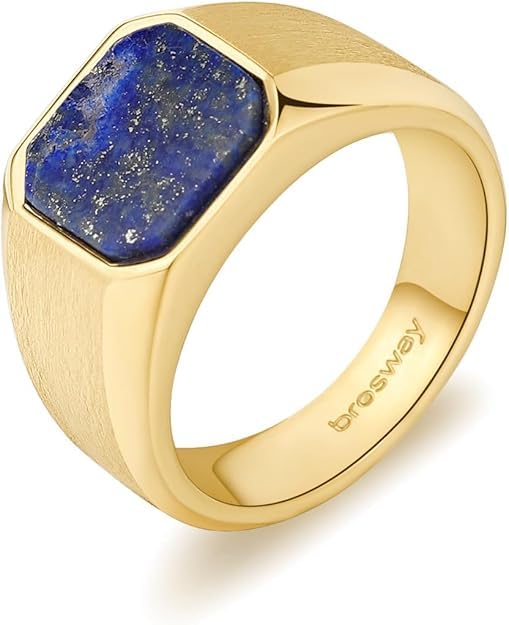 Bague pour homme en acier NADIR accessoire idéal du style urbain Ink