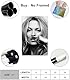 Kate Moss Leinwand-Poster, Schwarz-Weiß, Wandkunstdruck, Foto, Büro, Raumdekoration, Geschenk, Ohne Rahmen,30 x 45 cm