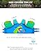 AEOCOO Puddle Float Jumper 20-30-50-60-70 Pounds, Toddler Swim Vest for 1-3-5-6-9 Years Old, Pool Floats with Swimming Arm Floaties Swim Jacket for Kids Swimmies, Boys, Girls, Niños, Dinosaur