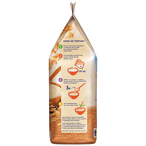 Cereal Infantil, Arroz e Aveia, Mucilon, 230g