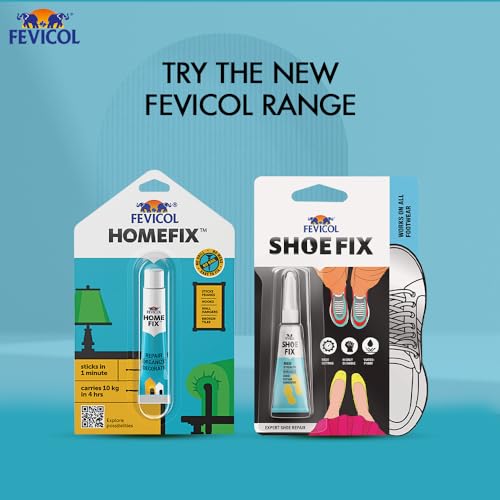 Image of Pidilite Fevicol Shoefix High Strength Durable Shoe and Footwear Repair Adhesive, 2g Pack of 1