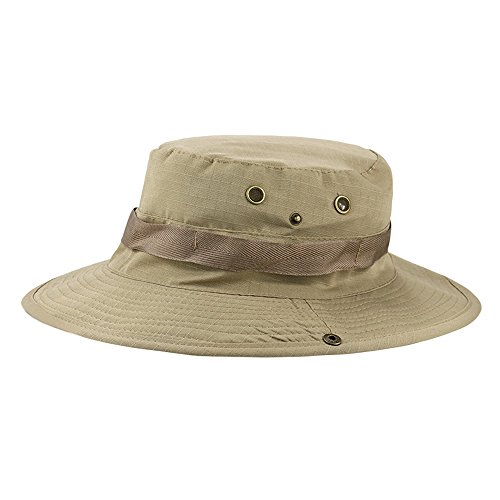 Villavivi - Gorro de Pescador - para Hombre Verde Caqui Talla única Cover
