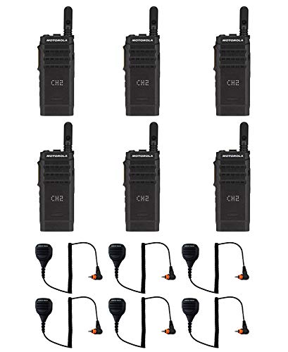 SL300-V-SC-99 VHF 136-174MHz 99 Channel 3 Watt Digital DMR Display Radio with M4013 Speaker Microphone 6 Pack