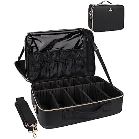 MONSTINA Large Makeup Travel Case Cover