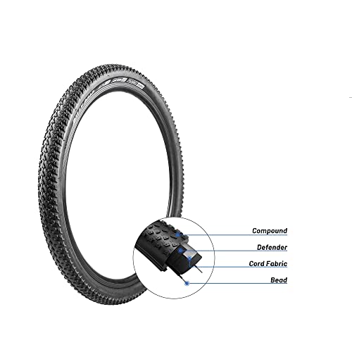 Elecony Bike Tire 26x2.10 Folding Mountain Bicycle Tire, OBOR Tires