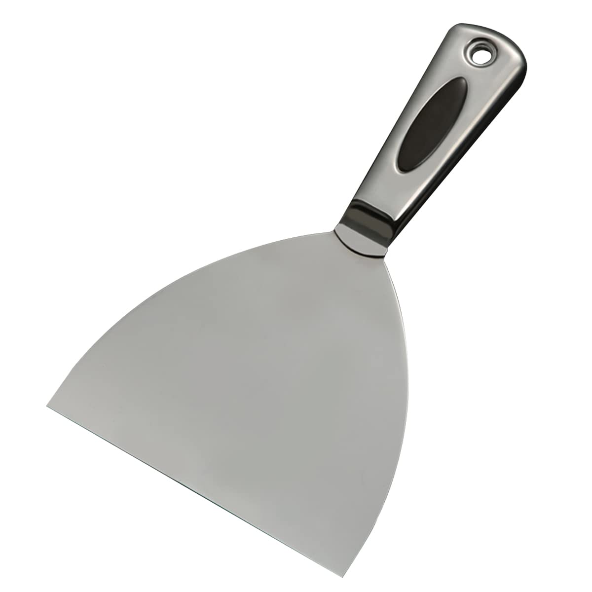 Narzędzie do skrobania tapet, ergonomiczny uchwyt ze stali nierdzewnej, idealny do szpachlowania płyt gipsowo-kartonowych, taśmowania, skrobania farby(6pcs.)