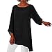 Bluse Schwarz Damen WeißE Blusen Damen Langarm Tunika Schwangerschaft Bluse Hellblau Kinder Oberteile for Mädchen Sommer Hemdbluse Stretch Weiß Frauen Tops Sommer BlusenbüGel Tunika Weiß Kur M