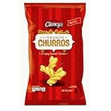1 Bags - Cinnamon Churros - 6 0z Each 170 G - Classic fair-style Cinnamon chrispy Sweet Churros Twist -Bigger bags for sharing and Snacking.