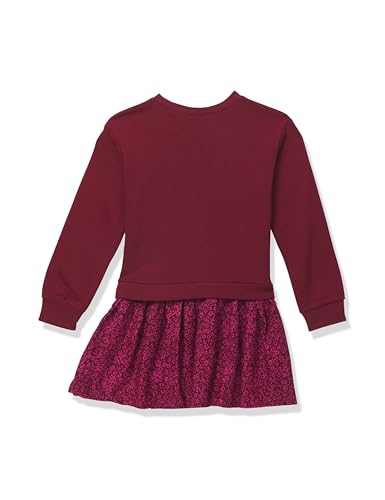 GAP Girls' Knit to Woven Fleece Dress2