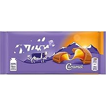 Caramel Chocolate 100g Pack of 5 "Serving up some sweet happiness" Special For Easter Christmas,Birthday