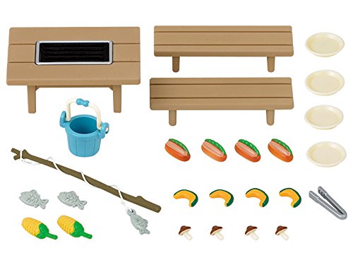 Preisvergleich Produktbild Sylvanian Families 2820 - Familien-Grill-Set