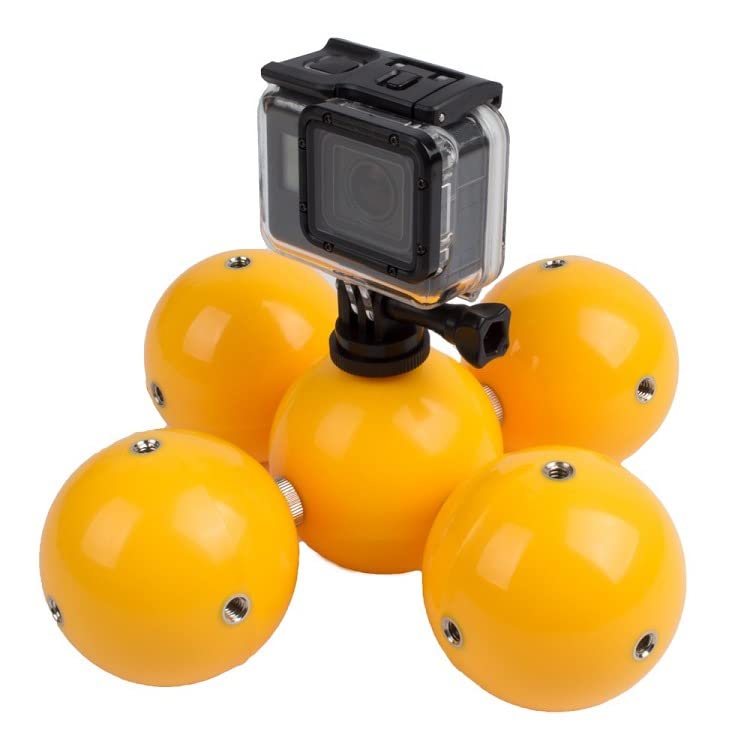 Accesorios de buceo y fotografía con marco protector para cámaras de acción en el mar