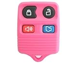 For Ford 4 Button New Keyless Entry key remote Fob case shell Pink No Chips Inside