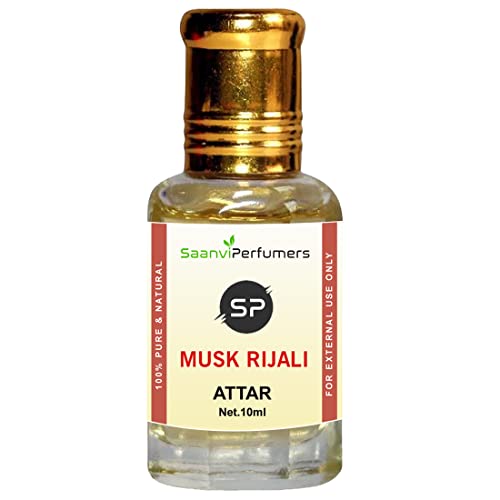 Musk Rijali Attar/Perfume Oil | Misk Rijali Attar/Perfume Oil | Alcohol-Free, Long Lasting Attar For Men & Women | Perfect For Gifting Purpose (10ml)