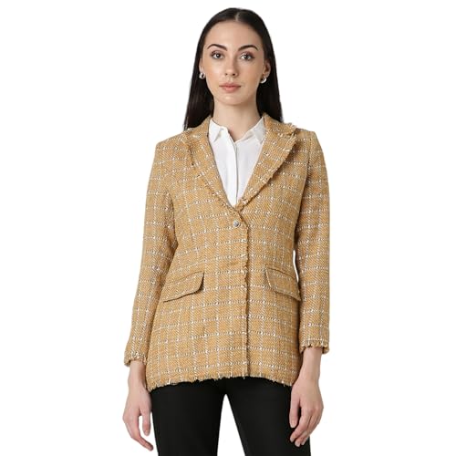 Image of Van Heusen Women's Regular Fit Casual A-line Coat, polyester blend