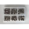 Easycargo 72pcs M2.5 Graphic Card Heatsink Screw Mounting Kit, GPU Spring Screws, Graphics Card Back Plate Heatsink Screws Heat Sinks Fastener