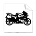 Produktbild DIYthinker Motorrad Mechanische Schwarz Illustration Brillenputztuch-Reinigungstuch Telefon Screen Cleaner 5Pcs Geschenk