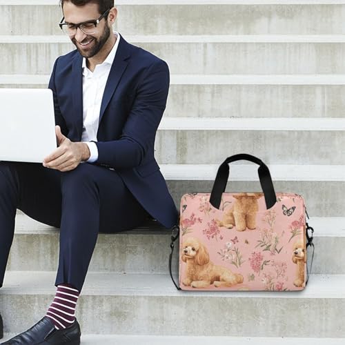 Maletín Crossbody para Laptop 15.6 pulgadas Rosa miniatura 3