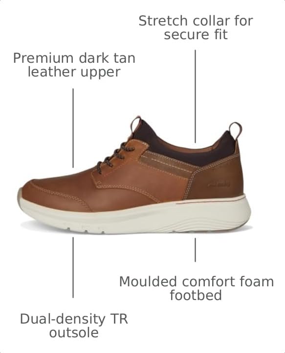 Image of Clarks Mens Motion Trek Ez