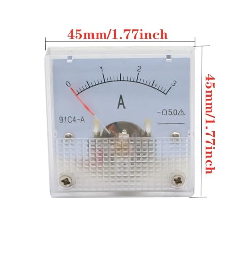 Ampèremètre analogique CC 91C4 pour panneau électrique 0-200A