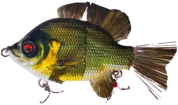 4.5" RF Gillman Glide Bait Bass Musky Striper Fishing Big Lure Multi Jointed Shad Trout Kits Slow Sinking or Floating