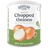 Dehydrated Chopped Onions Emergency Food Supply, 130 Servings, 25 Year Shelf Life, Great for Cooking and Baking - Dehydrated Meals, Survival Food Camping Essentials Can