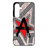 Coque Silicone S25 Anarchie égalité Punk Gel Signe Populaire Smartphone Revolution Noir Peinture liberté Pas Cher de pour Samsung Galaxy