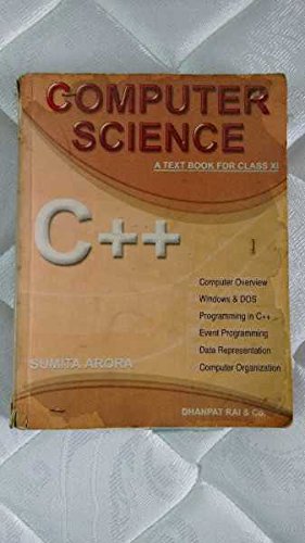 Computer science C++ a textbook for class 11th : Amazon.in: Books