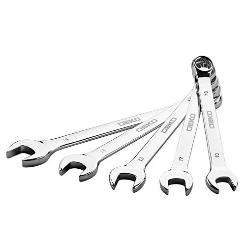 DEKOPRO 258 Piece Tool Kit with Rolling Tool Box Socket Wrench Hand Tool Set Mechanic Case Trolley Portable by DEKOPRO - Image 8