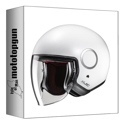 Casque Jet Moto HJC RPHA 40 Blanc Perlé Taille S Mototopgun