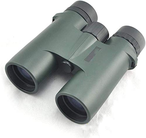 Binoculars Test Winner 10x42 Waterproof Metallic Mirror Body Green Film Portable Telescope for Outdoor Hunting Traveling Astronomy Birdwatching