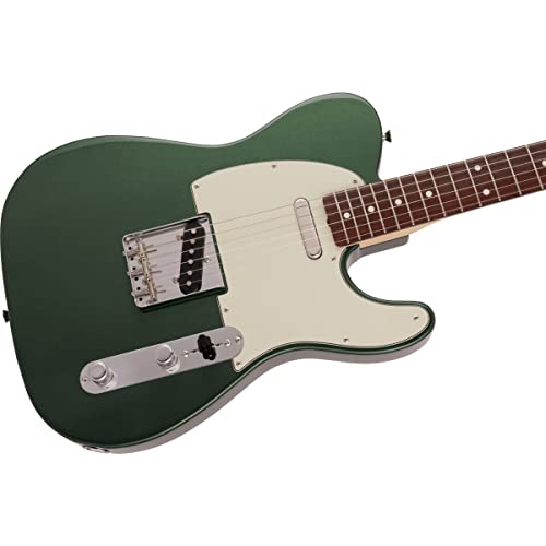 Fender Made in Japan Traditional II 60s Telecaster RW Aged Sherwood Green Metallic – Guitare Électrique - Les Beatles, Paul McCartney, John Lennon, RIngo Starr, George Harrison Fender Made in Japan Traditional II 60s Telecaster RW Aged Sherwood Green Metallic - Guitare Électrique – Image 6
