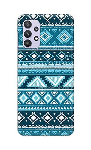 Image of PRINTFIDAA Coloured Tribal Pattern Hard Back Cover for Samsung Galaxy M32 5G / A32 5G Back Cover -(P6) KAT1008