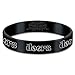 Produktbild The Doors offiziell Armband classic band Logo jim Morrison Nue 17mm Rubber One Size