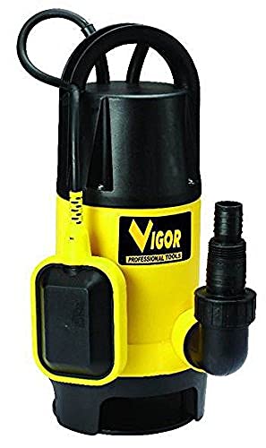 Vigor SUB AL-750 AUT Elettropompa per Acque Sporche, 1-1/2 Pollici M