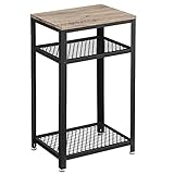 Keine Angst vor der Montage: Dank der detaillierten Anleitung und der überschaubaren Einzelteile bedarf es keines großen Aufwandes, diesen 45 x 35 x 75 cm (L x B x H) großen Flurtisch aufzubauen