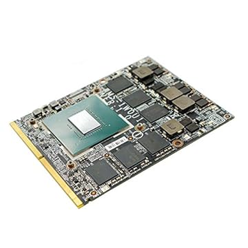 Placa de vídeo gráfica nVidia Geforce GTX 1060 6GB atualização GPU para laptop Alienware 18 17 15 R1 R2 R3 R4 M17X R5 M18X R3 Games, GDDR5 6 GB N17E-G1-A1 MXM 3.0 VGA Board peças de reparo de substituição