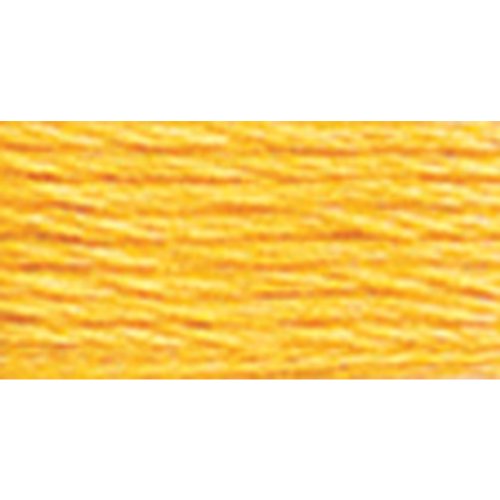 Hilo de algodón perlado DMC 116 8-743 amarillo medio miniatura 1