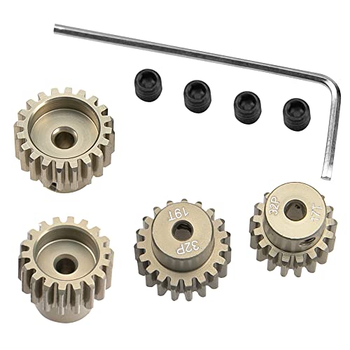 Pignon 32DP 1/10 RC en alliage 7075 durable pour Traxxas et Axial