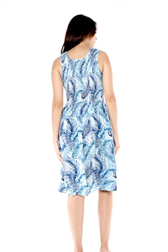 Image of Hawaii Hangover Family Matching Hawaiian Clothes, Simply Blue Leaves | Family matching Hawaiian outfits, Simply Blue Leaves, lightweight rayon, machine washable, tropical leaf print, luaus