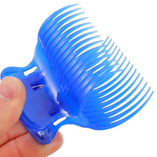FRCOLOR 8Pcs Hair Roller Clips for Hair Salon Styling Curling Claw Clamp Heat Resistance Plastic Lightweight Replacement Roller Clips for Salon Section Styling Tool - Image 3