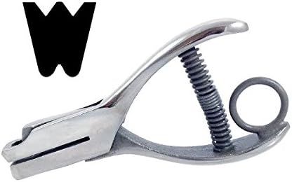 Hole Punch - Letter W - 3/16"