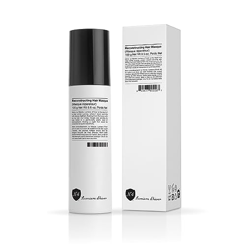 Number 4 Hair Mask for Damaged Hair, Deep Conditioner, Reconstructing Hair Masque, 3.5 oz
