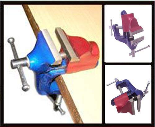 DIY Crafts Pattern No # 11, Mini Clamp, Mini Flat Clamp Table Jaw Bench Clamp Drill Press Vice Opening Parallel Table Vise DIY (Pattern No # 11, Mini Clamp) 1