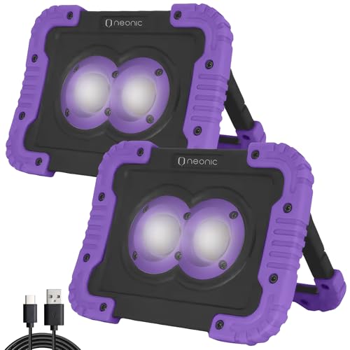 Lampes LED UV rechargeables Neonic éliminez les taches invisibles de vos tapis