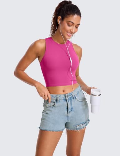 Image of Natural Feelings Nudi Sports Bras for Women Removable Padded Yoga Tank Tops Sleeveless Fitness Workout Crop Tops
