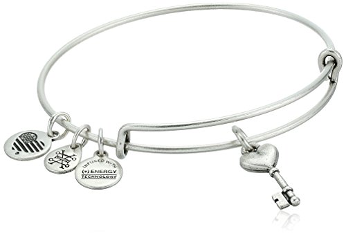 Alex and Ani Key to Love EWB, Rafaelian Silver, Expandable