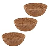 🌹 【Material】 Fibra de coco 100% natural La fibra de coco es segura para sus plantas y promueve la circulación del aire. Permite que sus plantas respiren y drenan el agua fácilmente y promueve que las plantas crezcan mejor.